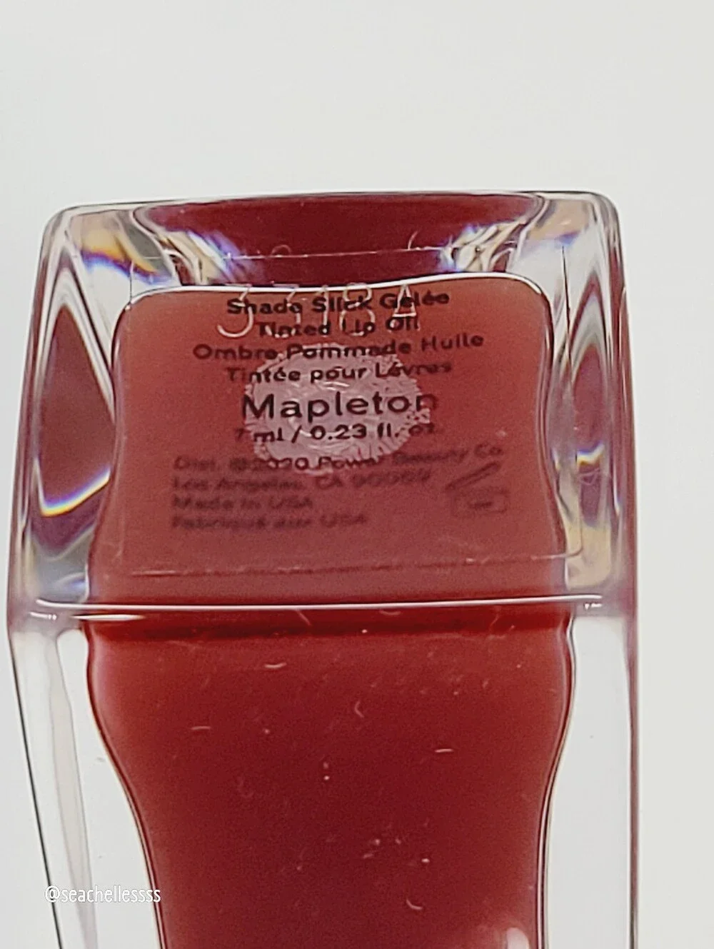 Mapleton Shade Slick Tinted Lip Oil Merit Sheer Brown Brand New In Box